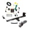 Custom Fit Trailer Hitch Wiring Harness (Plug & Play) 2" Drop Ball-Mount w/ Pin/Clip 2" Chrome Ball Installation Hardware Installation Instructions 75579 118552 21536 Draw-Tite Tow Package 08-10 Chrysler Town Country Dodge Grand Caravan Tra Tow Package For 08-10 Chrysler Town & Country Dodge Grand Caravan Trailer Hitch w/ Wiring 2" Drop Mount 2" Ball 2" Receiver
