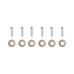 Trailer Tow Hitch Hardware Fastener Kit For 01-06 Acura MDX 03-08 Honda Pilot Class 3 2" Receiver