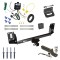 Custom Fit Trailer Hitch Wiring Harness (Requires Splicing) 2" Drop Ball-Mount w/ Locking Pin/Clip 2" Chrome Ball 4-Flat Mounting Bracket 1-7/8" Chrome Ball Rubber Hitch Plug Cover Installation Hardware Installation Instructions 75600 11914 Ultimate Tow Package For 07-14 BMW X5 Trailer Hitch w/ Wiring 2" Drop Mount Dual 2" and 1-7/8" Ball Lock Bracket Cover 2" Receiver
