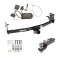 Tow Package For 04-12 Chevrolet Colorado GMC Canyon 07-08 Isuzu i-290 i-370 2006 i-280 i-350 Trailer Hitch w/ Wiring 2" Drop Mount 2" Ball 2" Receiver 
