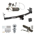 Custom Fit Trailer Hitch Wiring Harness (Plug & Play) 2" Drop Ball-Mount w/ Locking Pin/Clip 2" Chrome Ball 4-Flat Mounting Bracket 1-7/8" Chrome Ball Rubber Hitch Plug Cover Installation Hardware Installation Instructions 75607 118301 Ultimate Tow Package For 04-12 Chevrolet Colorado GMC Canyon 07-08 Isuzu i-290 i-370 2006 i-280 i-350 Trailer Hitch w/ Wiring 2" Drop Mount Dual 2" and 1-7/8" Ball Lock Bracket Cover 2" Receiver