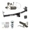 Ultimate Tow Package For 04-12 Chevrolet Colorado GMC Canyon 07-08 Isuzu i-290 i-370 2006 i-280 i-350 Trailer Hitch w/ Wiring 2" Drop Mount Dual 2" and 1-7/8" Ball Lock Bracket Cover 2" Receiver 