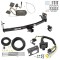 Trailer Hitch w/ 7-Way RV Wiring For 04-12 Chevrolet Colorado GMC Canyon 07-08 Isuzu i-290 i-370 2006 i-280 i-350 Class 4 2" Receiver All Models 