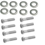 Trailer Tow Hitch Hardware Fastener Kit For 07-13 Acura MDX without Full Size Spare or Sport Bumper