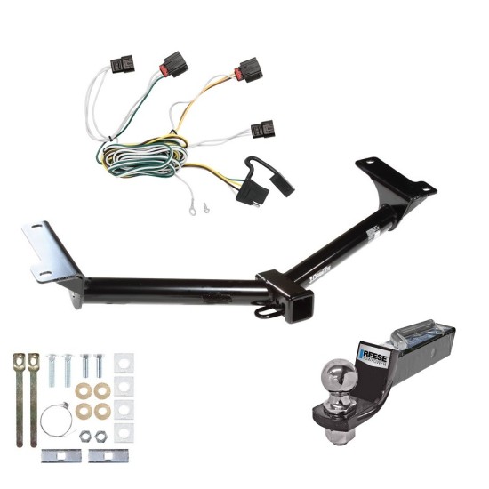 Custom Fit Trailer Hitch Wiring Harness (Plug & Play) 2" Drop Ball-Mount w/ Pin/Clip 2" Chrome Ball Installation Hardware Installation Instructions 75648 118495 21536 Draw-Tite Tow Package 10-10 Dodge Journey Trailer Hitch Wiring 2" Dro Tow Package For 10-10 Dodge Journey Trailer Hitch w/ Wiring 2" Drop Mount 2" Ball 2" Receiver