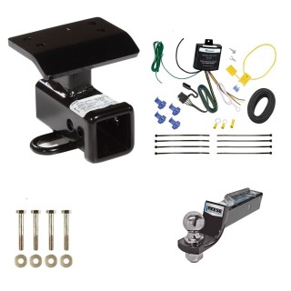 Custom Fit Trailer Hitch Wiring Harness (Requires Splicing) 2" Drop Ball-Mount w/ Pin/Clip 2" Chrome Ball Installation Hardware Installation Instructions 75658 119191 21536 Draw-Tite Tow Package 09-11 Volkswagen Tiguan Trailer Hitch Wiring 2&qu Tow Package For 09-11 Volkswagen Tiguan Trailer Hitch w/ Wiring 2" Drop Mount 2" Ball 2" Receiver
