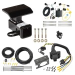 Custom Fit Trailer Hitch Wiring Harness (Plug & Play) Trailer Connector Adapter Brake Control Wiring Kit Circuit Breaker Installation Hardware Installation Instructions 75658 85343 20506 7012a 118675 Draw-Tite Trailer Hitch 7-Way RV Wiring 12-17 Volks Trailer Hitch w/ 7-Way RV Wiring For 12-17 Volkswagen Tiguan Class 3 2" Receiver All Models