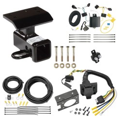 Trailer Hitch w/ 7-Way RV Wiring For 12-17 Volkswagen Tiguan Class 3 2" Receiver All Models  Trailer Hitch w/ 7-Way RV Wiring For 12-17 Volkswagen Tiguan Class 3 2" Receiver All Models