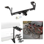 Custom Fit Trailer Hitch 4 Bike Carrier Installation Hardware Installation Instructions 75671 63124 Draw-Tite Trailer Hitch 4 Bike Rack 10-17 Volvo XC60 All Styles Approved Recreational Offroad Use Carrier Adult Woman or Child Bicycles Foldable 10 11 12 Trailer Hitch w/ 4 Bike Rack For 10-17 Volvo XC60 All Styles Approved for Recreational & Offroad Use Carrier for Adult Woman or Child Bicycles Foldable
