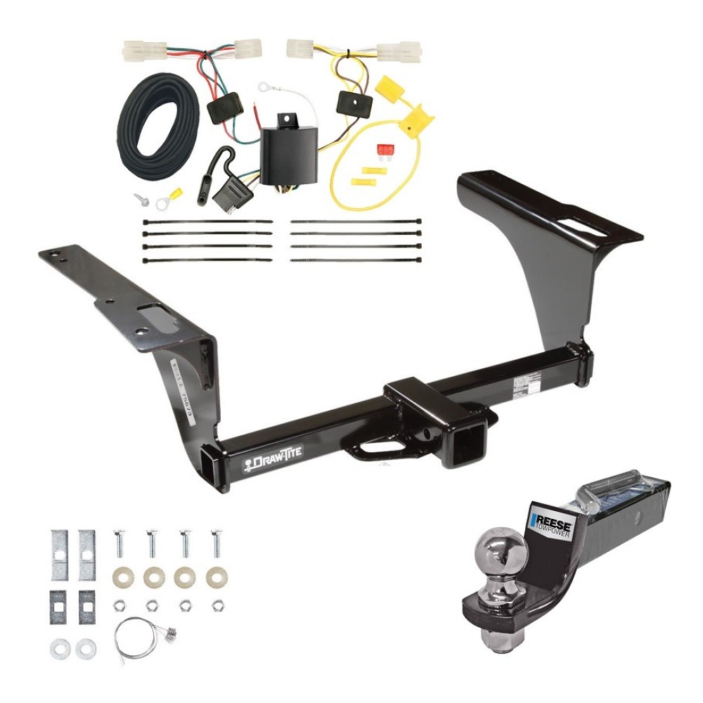 Custom Fit Trailer Hitch Wiring Harness (Plug & Play) 2" Drop Ball-Mount w/ Pin/Clip 2" Chrome Ball Installation Hardware Installation Instructions 75673 118511 21536 Draw-Tite Tow Package 10-14 Subaru Legacy Sedan Trailer Hitch Wiring 2&qu Tow Package For 10-14 Subaru Legacy Sedan Trailer Hitch w/ Wiring 2" Drop Mount 2" Ball 2" Receiver