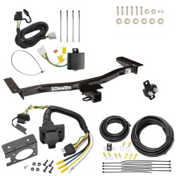 Trailer Hitch w/ 7-Way RV Wiring For 10-12 Lexus RX350 13-15 Exc F Sport 10-15 RX450h Class 3 2" Receiver 