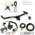 Custom Fit Trailer Hitch Wiring Harness (Plug & Play) Trailer Connector Adapter Brake Control Wiring Kit Circuit Breaker Installation Hardware Installation Instructions 75676 85343 20506 7012a 118478 Draw-Tite Trailer Hitch 7-Way RV Wiring 10-12 Lexus Trailer Hitch w/ 7-Way RV Wiring For 10-12 Lexus RX350 Except F Sport Class 3 2" Receiver