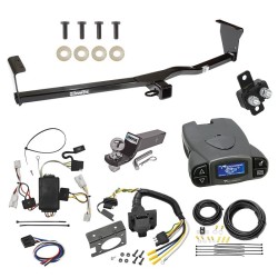 Trailer Hitch Tow Package Prodigy P3 Brake Control For 10-12 Hyundai Santa Fe w/ 7-Way RV Wiring 2" Drop Mount 2" Ball Class 3 2" Receiver Draw-Tite Tekonsha