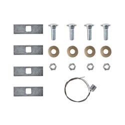 Trailer Tow Hitch Hardware Fastener Kit For 09-10 Ford Edge Sport 2" Receiver Class 3 Trailer Tow Hitch Hardware Fastener Kit For 09-10 Ford Edge Sport 2" Receiver Class 3