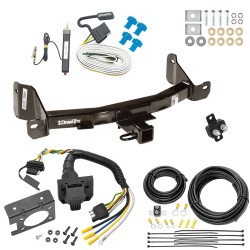 Trailer Hitch w/ 7-Way RV Wiring For 09-14 Ford F-150 Class 4 2" Receiver All Models 