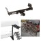 Trailer Hitch w/ 4 Bike Rack For 11-21 Jeep Grand Cherokee 22-23 WK Approved for Recreational & Offroad Use Carrier for Adult Woman or Child Bicycles Foldable