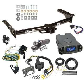 75703 85343 20506 7012a 118344 21536 90195 Draw-Tite Trailer Hitch Tow Package Prodigy P3 Brake Control 95-02 E-150 E-250 E-350 Econoline 7-Way RV Wiring 2" Drop Mount 2" Ball Class 4 2" Receiver Tekonsha 95 96 97 98 99 00 01 02 1995 1996 1 Trailer Hitch Tow Package Prodigy P3 Brake Control For 95-02 Ford E-150 E-250 E-350 Econoline w/ 7-Way RV Wiring 2" Drop Mount 2" Ball Class 4 2" Receiver Draw-Tite Tekonsha