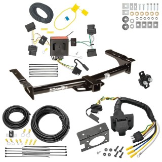 Custom Fit Trailer Hitch Wiring Harness (Plug & Play) Trailer Connector Adapter Brake Control Wiring Kit Circuit Breaker Installation Hardware Installation Instructions 75703 85343 20506 7012a 118551 Draw-Tite Trailer Hitch 7-Way RV Wiring 08-14 E-150 Trailer Hitch w/ 7-Way RV Wiring For 08-14 Ford E-150 E-250 E-350 Econoline Class 4 2" Receiver All Models