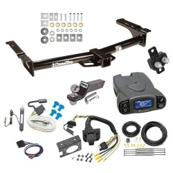 Trailer Hitch Tow Package Prodigy P3 Brake Control For 75-83 Ford E-100 75-91 E-150 E-250 E-350 03-07 E-150 E-250 E-350 Econoline Super Duty w/ 7-Way RV Wiring 2" Drop Mount 2" Ball Class 4 2" Receiver Draw-Tite Tekonsha Trailer Hitch Tow Package Prodigy P3 Brake Control For 75-83 Ford E-100 75-91 E-150 E-250 E-350 03-07 E-150 E-250 E-350 Econoline Super Duty w/ 7-Way RV Wiring 2" Drop Mount 2" Ball Class 4 2" Receiver Draw-Tite Tekonsha
