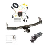 Custom Fit Trailer Hitch Wiring Harness (Plug & Play) 2" Drop Ball-Mount w/ Pin/Clip 2" Chrome Ball Installation Hardware Installation Instructions 75712 118539 21536 Draw-Tite Tow Package 11-17 Jeep Compass (Old Body Style) Trailer Hitch Wi Tow Package For 11-17 Jeep Compass (Old Body Style) Trailer Hitch w/ Wiring 2" Drop Mount 2" Ball 2" Receiver