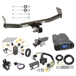 Trailer Hitch Tow Package Prodigy P3 Brake Control For 07-10 Jeep Compass 2007 Patriot w/ 7-Way RV Wiring 2" Drop Mount 2" Ball Class 3 2" Receiver Draw-Tite Tekonsha Trailer Hitch Tow Package Prodigy P3 Brake Control For 07-10 Jeep Compass 2007 Patriot w/ 7-Way RV Wiring 2" Drop Mount 2" Ball Class 3 2" Receiver Draw-Tite Tekonsha