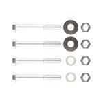 Trailer Tow Hitch Hardware Fastener Kit For 07-17 Jeep Compass Jeep Patriot Class 3 2" Towing Receiver Trailer Tow Hitch Hardware Fastener Kit For 07-17 Jeep Compass Jeep Patriot Class 3 2" Towing Receiver