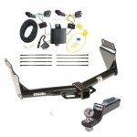 Custom Fit Trailer Hitch Wiring Harness (Plug & Play) 2" Drop Ball-Mount w/ Pin/Clip 2" Chrome Ball Installation Hardware Installation Instructions 75713 118617 21536 Draw-Tite Tow Package 14-23 Dodge Durango Trailer Hitch Wiring 2" Dr Tow Package For 14-24 Dodge Durango Trailer Hitch w/ Wiring 2" Drop Mount 2" Ball 2" Receiver