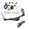Tow Package For 14-24 Dodge Durango Trailer Hitch w/ Wiring 2" Drop Mount 2" Ball 2" Receiver 
