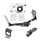 Custom Fit Trailer HitchTow Harness Wiring Package (7-Way) 2" Drop Ball-Mount w/ Pin/Clip 2" Chrome Ball 7-Way Mounting Bracket Installation Hardware Installation Instructions 75713 22113 20212 21536 Draw-Tite Trailer Hitch Tow Package 7-Way RV Trailer Hitch Tow Package w/ 7-Way RV Wiring For 14-23 Dodge Durango w/ 2" Drop Mount 2" Ball Class 4 2" Receiver All Models