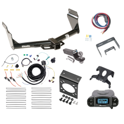 Trailer Hitch Tow Package Prodigy P3 Brake Control For 14-23 Dodge Durango w/ 7-Way RV Wiring 2" Drop Mount 2" Ball Class 4 2" Receiver Draw-Tite Tekonsha Trailer Hitch Tow Package Prodigy P3 Brake Control For 14-23 Dodge Durango w/ 7-Way RV Wiring 2" Drop Mount 2" Ball Class 4 2" Receiver Draw-Tite Tekonsha