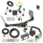 Custom Fit Trailer Hitch Wiring Harness (Plug & Play) Trailer Connector Adapter Brake Control Wiring Kit Circuit Breaker Installation Hardware Installation Instructions 75713 85343 20506 7012a 118552 Draw-Tite Trailer Hitch 7-Way RV Wiring 11-13 Dodge Trailer Hitch w/ 7-Way RV Wiring For 11-13 Dodge Durango Class 4 2" Receiver All Models