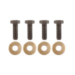 Trailer Tow Hitch Hardware Fastener Kit For 10-15 Hyundai Tucson 11-16 Kia Sportage Class 3 2" Towing Receiver