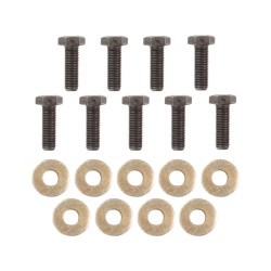 Trailer Tow Hitch Hardware Fastener Kit For 08-13 Toyota Highlander All Models Class 3 2" Receiver