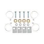 Trailer Tow Hitch Hardware Fastener Kit For 08-14 Toyota Hilux All Styles 2" Towing Receiver