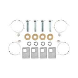Trailer Tow Hitch Hardware Fastener Kit For 08-14 Toyota Hilux All Styles 2" Towing Receiver Trailer Tow Hitch Hardware Fastener Kit For 08-14 Toyota Hilux All Styles 2" Towing Receiver