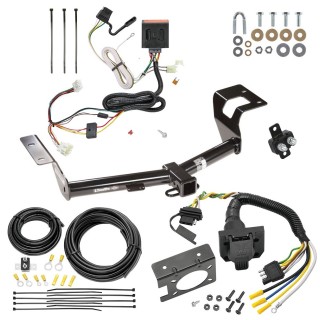 Trailer Hitch w/ 7-Way RV Wiring For 12-16 Honda CR-V Class 3 2" Receiver All Models 