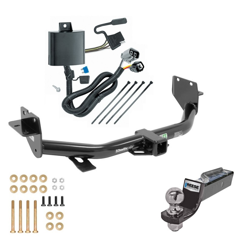 Custom Fit Trailer Hitch Wiring Harness (Plug & Play) 2" Drop Ball-Mount w/ Pin/Clip 2" Chrome Ball Installation Hardware Installation Instructions 75776 118269 21536 Draw-Tite Tow Package 13-18 Hyundai Santa Fe 6/7 Passenger 2019 XL ONLY Tr Tow Package For 13-18 Hyundai Santa Fe 6/7 Passenger 2019 XL ONLY Trailer Hitch w/ Wiring 2" Drop Mount 2" Ball 2" Receiver