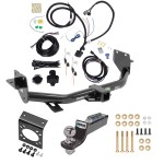 Custom Fit Trailer HitchTow Harness Wiring Package (7-Way) 2" Drop Ball-Mount w/ Pin/Clip 2" Chrome Ball 7-Way Mounting Bracket Installation Hardware Installation Instructions 75776 22122 20212 21536 Draw-Tite Trailer Hitch Tow Package 7-Way RV Trailer Hitch Tow Package w/ 7-Way RV Wiring For 13-18 Hyundai Santa Fe 6/7 Passenger 2019 XL ONLY w/ 2" Drop Mount 2" Ball Class 3 2" Receiver Sport w/Factory Tow Package (5 Passenger)
