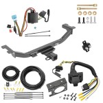 Custom Fit Trailer Hitch Wiring Harness (Plug & Play) Trailer Connector Adapter Brake Control Wiring Kit Circuit Breaker Installation Hardware Installation Instructions 75784 85343 20506 7012a 118500 Draw-Tite Trailer Hitch 7-Way RV Wiring 10-12 Acur Trailer Hitch w/ 7-Way RV Wiring For 10-12 Acura RDX Class 3 2" Receiver All Models