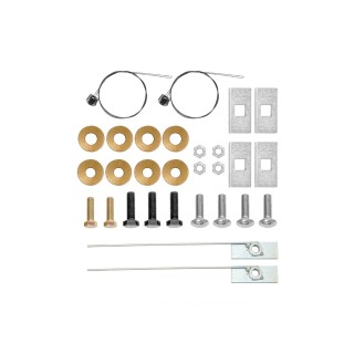 HWKIT3 Draw-Tite Hardware Kit Class 3 Trailer Hitch Trailer Tow Hitch Hardware Fastener Kit For 13-16 Ford Ranger All Styles 2" Towing Receiver