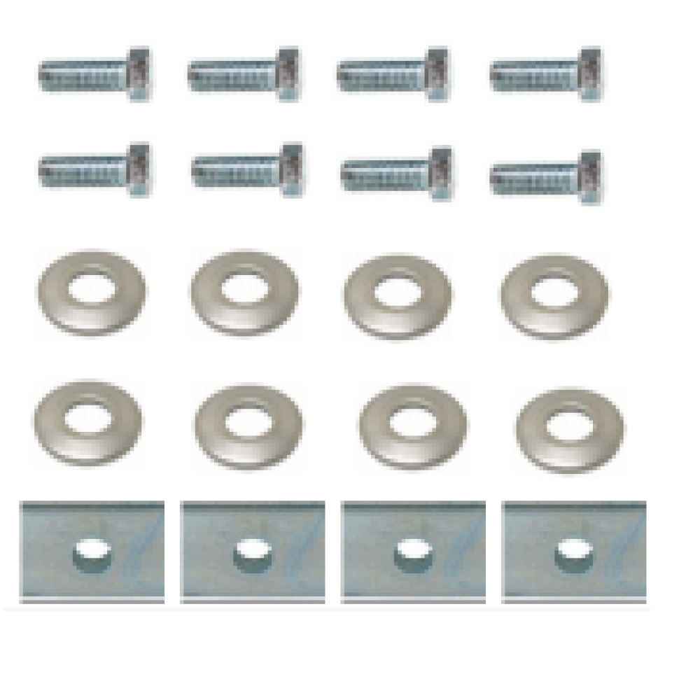 Trailer Racks Fasteners Trailer Tow Hitch Hardware Fastener Kit For 16-21 Toyota ...