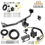 Custom Fit Trailer Hitch Wiring Harness (Plug & Play) Trailer Connector Adapter Brake Control Wiring Kit Circuit Breaker Installation Hardware Installation Instructions 75836 85343 20506 7012a 118501 Draw-Tite Trailer Hitch 7-Way RV Wiring 16-18 Hyun Trailer Hitch w/ 7-Way RV Wiring For 16-18 Hyundai Tucson Class 3 2" Receiver All Models