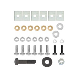 Trailer Tow Hitch Hardware Fastener Kit For 14-19 Chevy Silerado GMC Sierra 1500 Class 3 2" Receiver Trailer Tow Hitch Hardware Fastener Kit For 14-19 Chevy Silerado GMC Sierra 1500 Class 3 2" Receiver