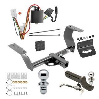 Custom Fit Trailer Hitch Wiring Harness (Plug & Play) 2" Drop Ball-Mount w/ Locking Pin/Clip 2" Chrome Ball 4-Flat Mounting Bracket 1-7/8" Chrome Ball Rubber Hitch Plug Cover Installation Hardware Installation Instructions 75876 118467 Ultimate Tow Package For 14-18 Subaru Forester Trailer Hitch w/ Wiring 2" Drop Mount Dual 2" and 1-7/8" Ball Lock Bracket Cover 2" Receiver