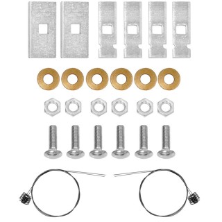 HWKIT3 Draw-Tite Hardware Kit Class 3 Trailer Hitch Trailer Tow Hitch Hardware Bolt Fastener Kit 15-18 Chevy City Express 13-22 Nissan NV200 Class 3