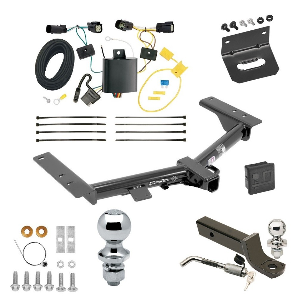 Ultimate Tow Package For 15-23 Ford Transit 150 250 350 Trailer Hitch w/ Wiring 2" Drop Mount Dual 2" and 1-7/8" Ball Lock Bracket Cover 2" Receiver Ultimate Tow Package For 15-23 Ford Transit 150 250 350 Trailer Hitch w/ Wiring 2" Drop Mount Dual 2" and 1-7/8" Ball Lock Bracket Cover 2" Receiver
