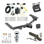 Ultimate Tow Package For 15-23 Ford Transit 150 250 350 Trailer Hitch w/ Wiring 2" Drop Mount Dual 2" and 1-7/8" Ball Lock Bracket Cover 2" Receiver Ultimate Tow Package For 15-23 Ford Transit 150 250 350 Trailer Hitch w/ Wiring 2" Drop Mount Dual 2" and 1-7/8" Ball Lock Bracket Cover 2" Receiver