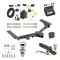Ultimate Tow Package For 15-23 Ford Transit 150 250 350 Trailer Hitch w/ Wiring 2" Drop Mount Dual 2" and 1-7/8" Ball Lock Bracket Cover 2" Receiver Ultimate Tow Package For 15-23 Ford Transit 150 250 350 Trailer Hitch w/ Wiring 2" Drop Mount Dual 2" and 1-7/8" Ball Lock Bracket Cover 2" Receiver