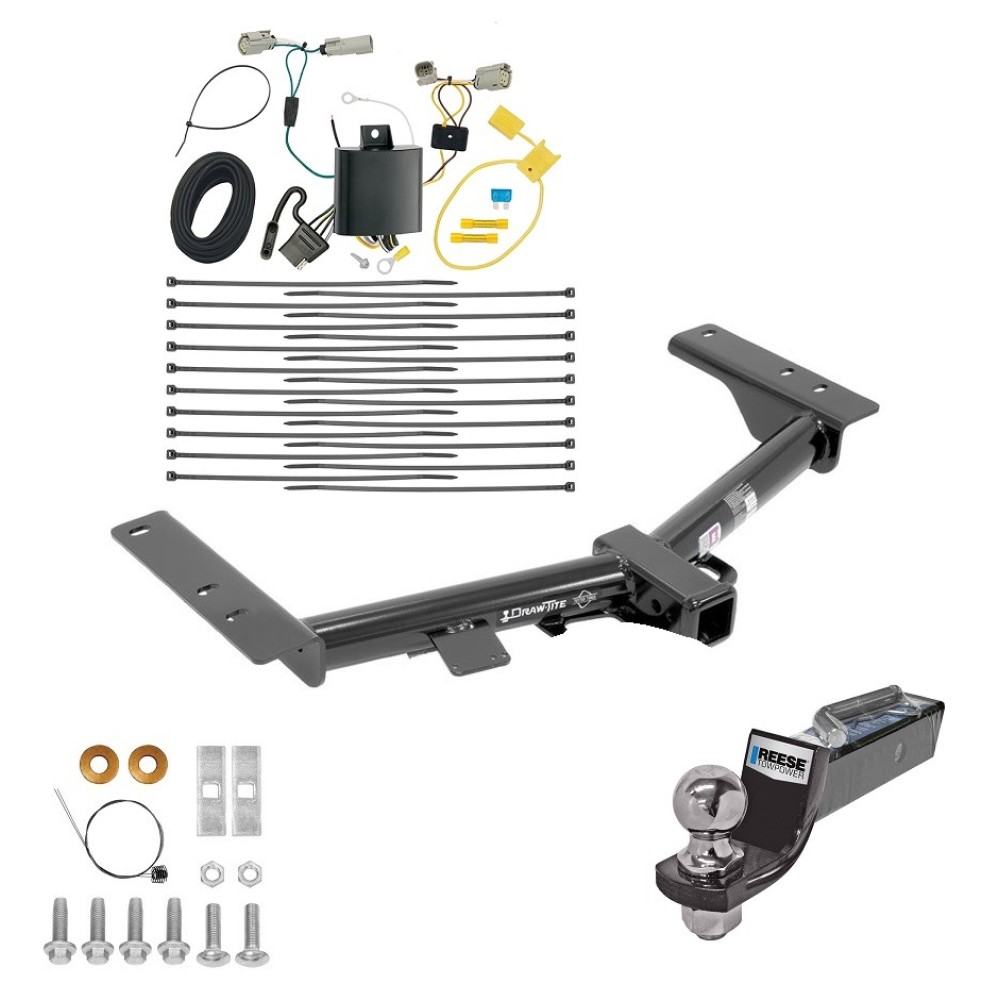 Tow Package For 15-23 Ford Transit-350 Trailer Hitch w/ Wiring 2" Drop Mount 2" Ball 2" Receiver Tow Package For 15-23 Ford Transit-350 Trailer Hitch w/ Wiring 2" Drop Mount 2" Ball 2" Receiver