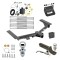 Ultimate Tow Package For 15-23 Ford Transit-350 Trailer Hitch w/ Wiring 2" Drop Mount Dual 2" and 1-7/8" Ball Lock Bracket Cover 2" Receiver Ultimate Tow Package For 15-23 Ford Transit-350 Trailer Hitch w/ Wiring 2" Drop Mount Dual 2" and 1-7/8" Ball Lock Bracket Cover 2" Receiver